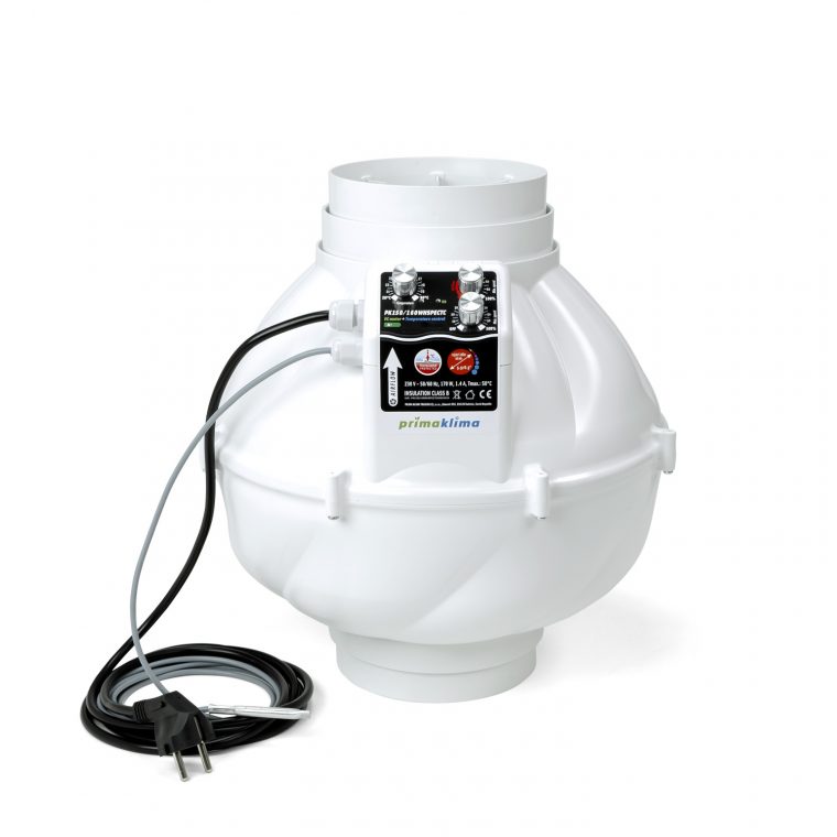 Prima Klima Whisperblower EC Thermocontrol | Ø 150/160mm | max. 1400 m³/h | 170W | inkl. Kabel