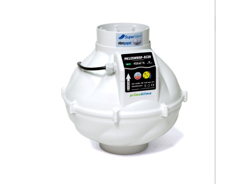 Prima Klima PK125WHSP-EC29 WhisperBlower | Ø 125mm | 450m³/h